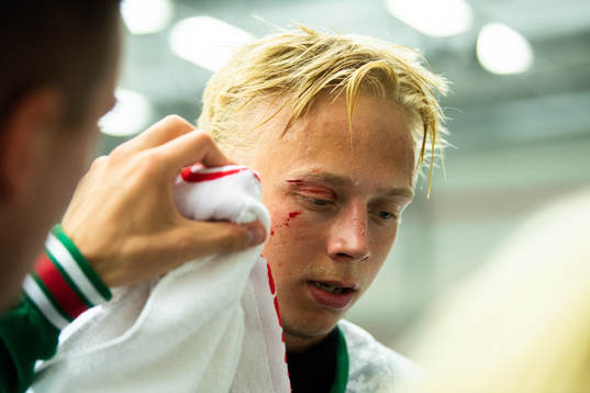 Rögles Samuel Jonsson får vård