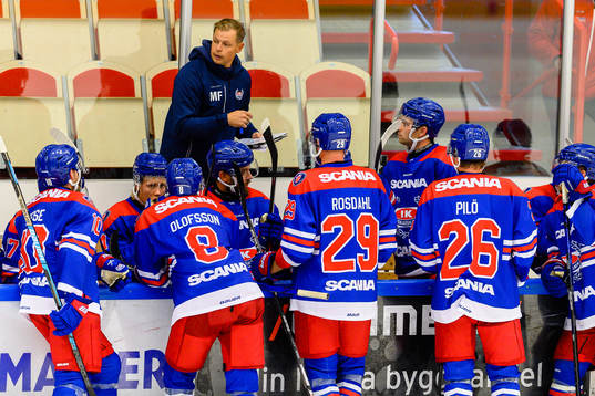 Oskarshamns tränare Martin Filander