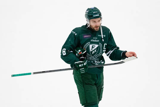 Färjestads Mikael Wikstrand deppar
