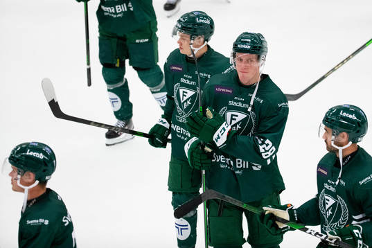 Färjestads Mattias Göransson  deppar