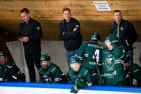 Färjestads tränare Johan Pennerborn