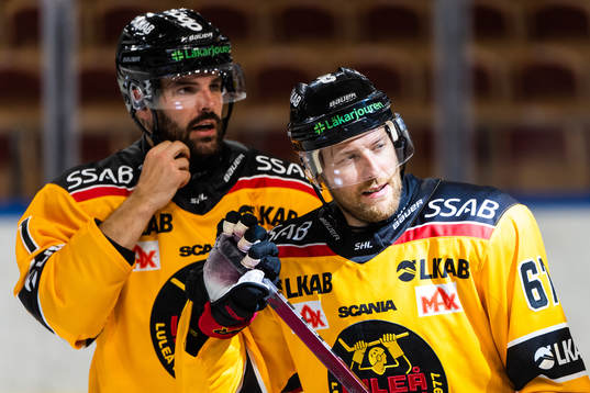 Luleås Linus Fröberg och Linus Omark