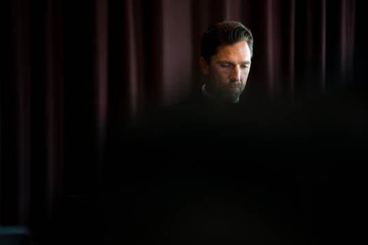 Bläddra bland fler bilder av Ishockey, Henrik Lundqvist avslutar karriären, presskonferens
