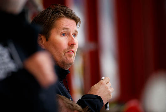 Örebros assisterande tränare Stefan Klockare