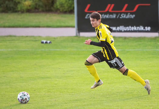 IFK Hässleholms Armin Culum i matchen i div. 2 Södra