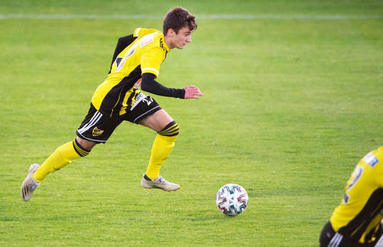 IFK Hässleholms Armin Culum i matchen i div. 2 Södra