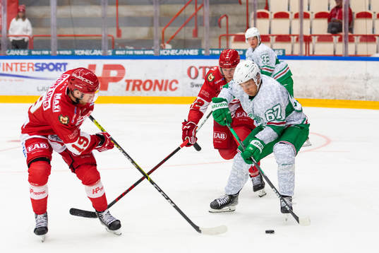 Troja/Ljungbys  Victor Romfors och Rögles Leon Bristedt