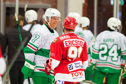 Rögles Erlend Lesund och Troja/Ljungbys Emil Eriksson