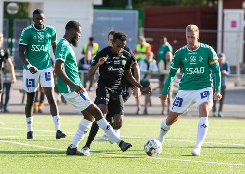 Brages Moses Makasi och Mattias Liljestrand