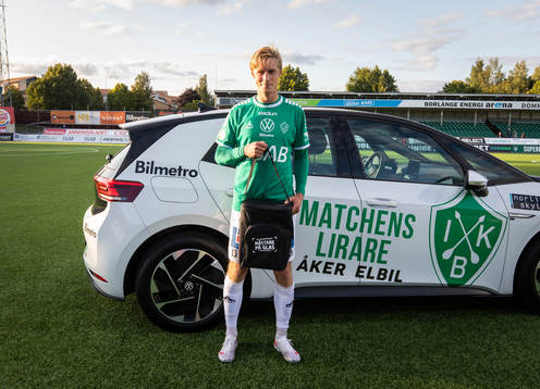 Pontus Hindrikes utsågs till matchens lirare i