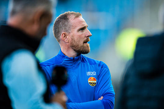 Håkon Wibe-Lund, head coach of Strømsgodset