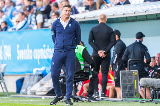 Malmö FFs huvudtränare Jon Dahl Tomasson