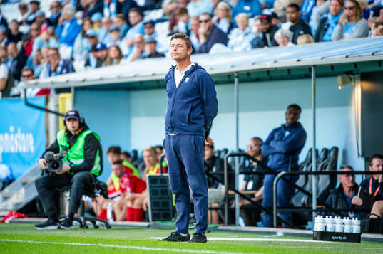 Malmö FFs huvudtränare Jon Dahl Tomasson