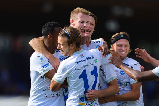 Värnamos Isse Ismail, Freddy Winsth, Oscar Johansson och
