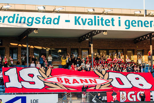 Spectators in the stands