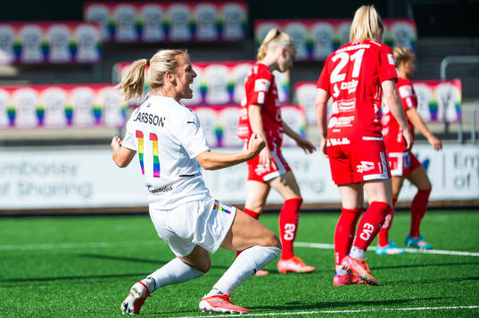 Rosengårds Mimmi Larsson jublar
