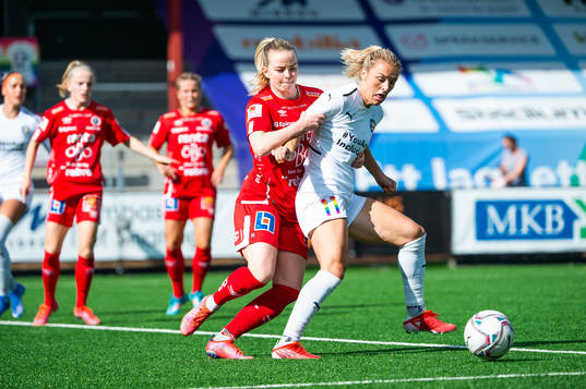 Örebros Karin Lundin och Rosengårds Mimmi Larsson