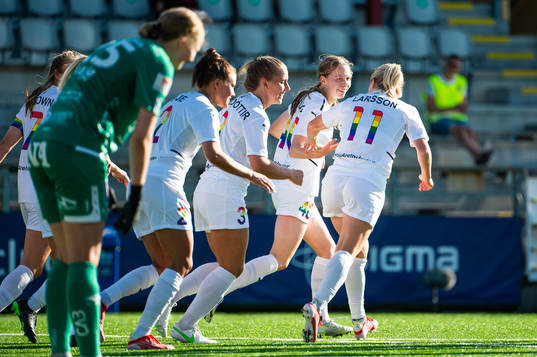 Rosengårds Bea Sprung jublar
