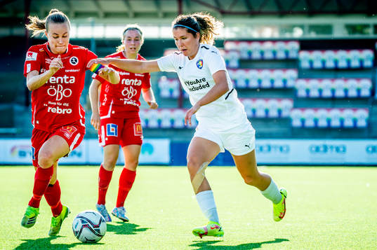 Örebros Frida Abrahamsson mot Rosengårds Loreta Kullashi