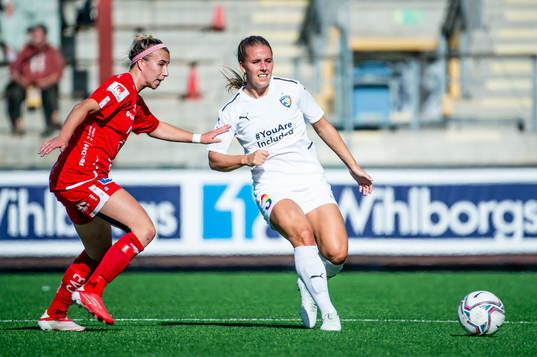 Örebros Jenna Hellstrom mot Rosengårds Gudrun Arnardottir