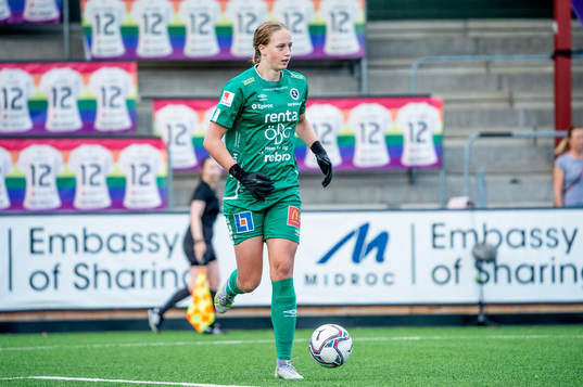 Örebros målvakt Cecilia Rán Runarsdottir