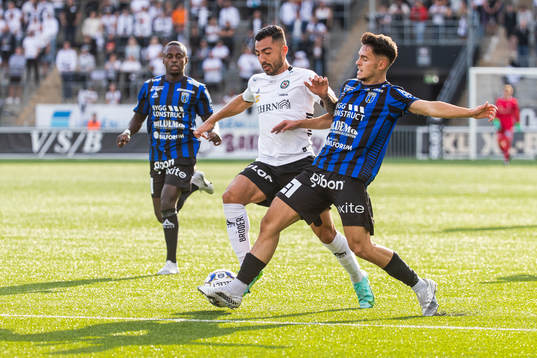 Örebros Jiloan Hamad och Sirius Laorent Shabani