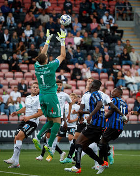 Sirius målvakt David Mitov Nilsson