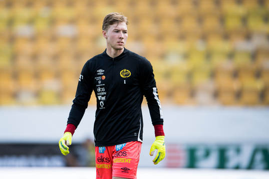 Elfsborgs målvakt Mathias Dyngeland