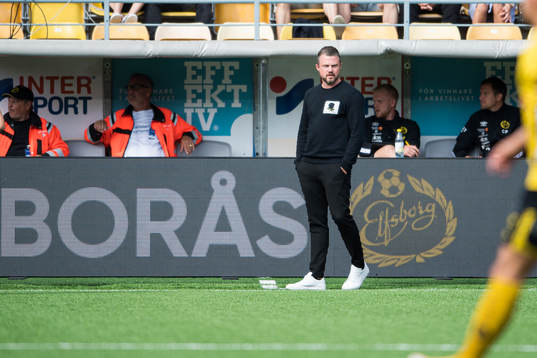 Elfsborgs manager Jimmy Thelin