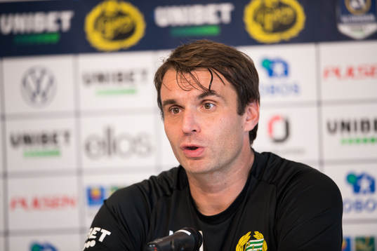 Hammarbys tränare Milos Milojevic