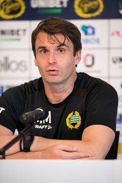 Hammarbys tränare Milos Milojevic