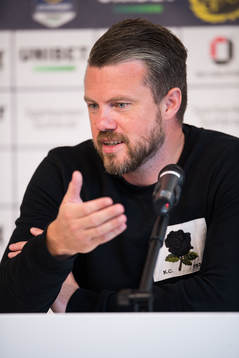 Elfsborgs manager Jimmy Thelin