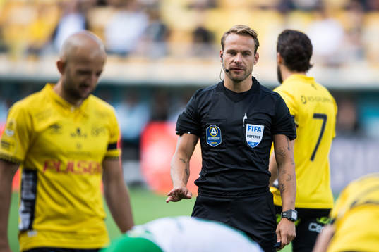 under fotbollsmatchen i Allsvenskan mellan Elfsborg och