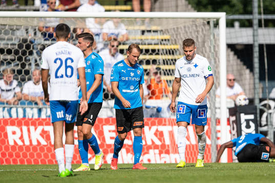 IFK Norrköpings Christoffer Nyman deppar