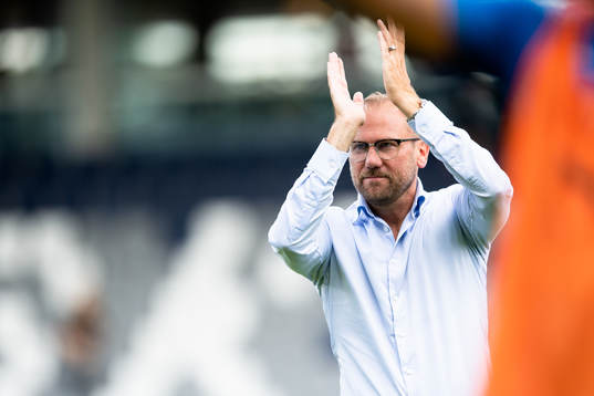 Halmstads tränare Magnus Haglund