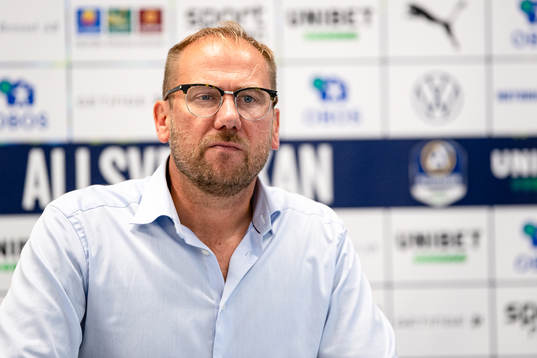Halmstads tränare Magnus Haglund