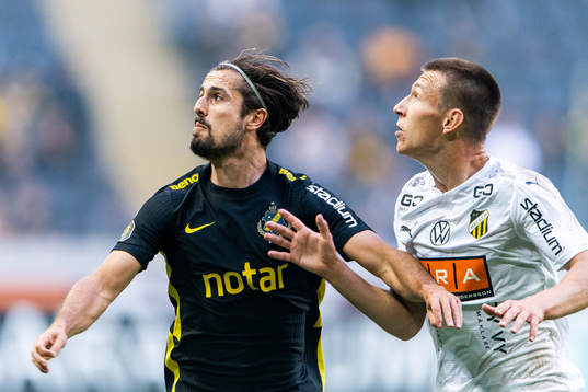 s Zack Elbouzedi och Kristoffer Lund Hansen