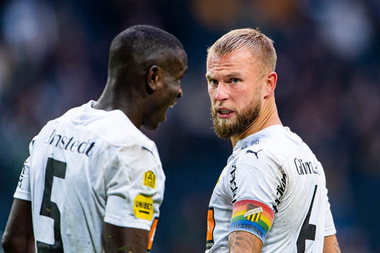 Häckens Godswill Ekpolo och Alexander Faltsetas