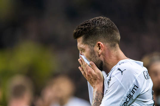 Häckens Joona Toivio deppar