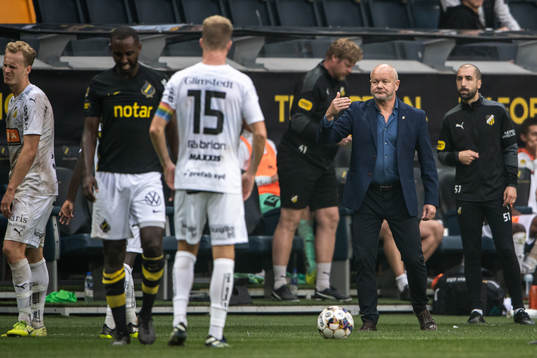 Häckens tränare Per-Mathias Högmo