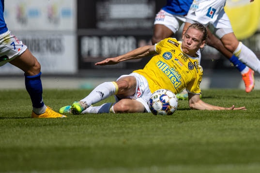 Falkenbergs Melker Nilsson mot Trelleborgs Jesper Modig