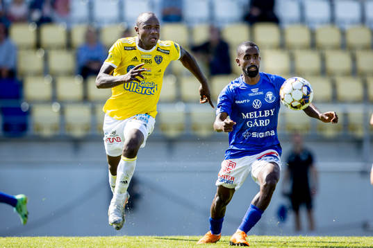 Falkenbergs Nisma Peter mot Trelleborgs Jacob Christiansen