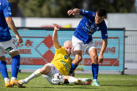 Falkenbergs Adam Bergmark Wiberg mot Trelleborgs Jesper