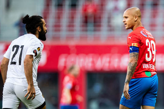Vasalunds Peshraw Azizi och Helsingborgs Anthony van