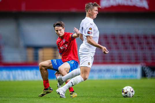 Helsingborgs Wilhelm Loeper och Vasalunds Philip Wiström
