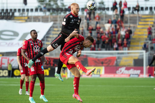 Kalmars Nils Fröling och Östersunds Felix Hörberg