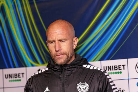 Kalmars tränare Henrik Rydström