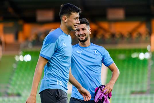 Anel Ahmedhodzic and Antonio Colak