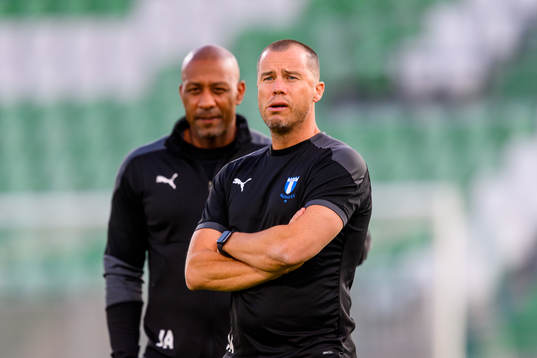Jeffrey Aubynn, assistant coach and Daniel Andersson,