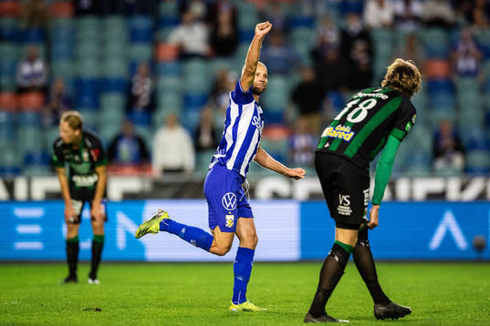 IFK Göteborgs Robin Söder jublar